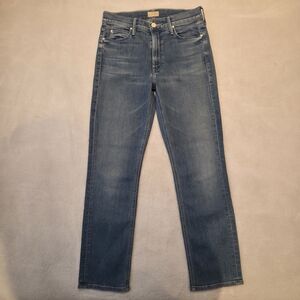 MOTHER The Mid Rise Dazzler Ankle Jeans